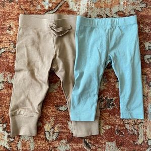 Colored Organics Blue & Brown Pants - Like New